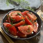トマト好き必見【トマトの塩昆布和え】