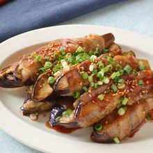 なすの肉巻き