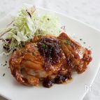 『ジンジャーソースで。パリパリチキンステーキ』
