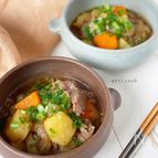 コストコのプルコギビーフで肉じゃが♪
