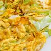【冷蔵庫の残り物活用の！冷やし中華】キュウリやハムが無くてもの工程3