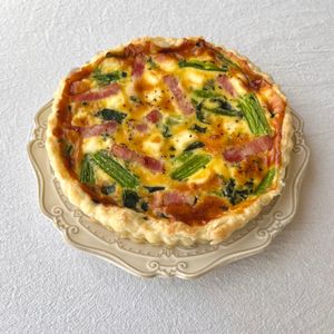 ことりの作ってみた!投稿(【仕込み5分！ほうれん草とクリームチーズのキッシュ】絶品♡︎)