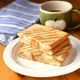 りんご煮とクリームチーズのホットサンド