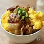 【とろたま豚バラ】食材２つで簡単１０分で完成