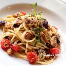 イタリア発!いわし缶とミニトマトの絶品パスタ♡