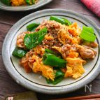 豚肉とピーマンのトロたま炒め【ご飯がススムおかず♪がっつり】