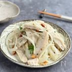玉ねぎと鶏むね肉のしっとりカルパッチョ風