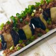 居酒屋風☆『とろとろジューシーなすの肉味噌がけ』