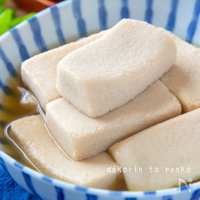 じゅわ〜っとお出汁が美味！高野豆腐の含め煮