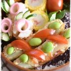 【お弁当】ちくわのツナチーズボート