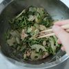 れんこんと豆苗のおかかツナマヨサラダの工程3