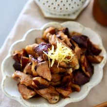 手羽中ときのこのしぐれ煮