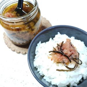 M＊Pの作ってみた!投稿(長持ち＆いろいろ便利♪たらこと塩昆布のオイル漬け)