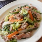【簡単♪野菜がとれる生姜焼き】疲労回復におすすめ！