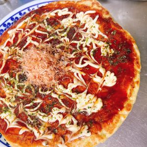 煌蓮mamの作ってみた!投稿(小麦粉と長芋で作るふわふわお好み焼)