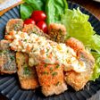 【鮭フライ☆タルタルソース】揚げずにサクッふわ♪衣付け楽ちん