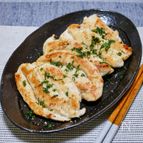 鶏ささ身肉のチーズバター焼き