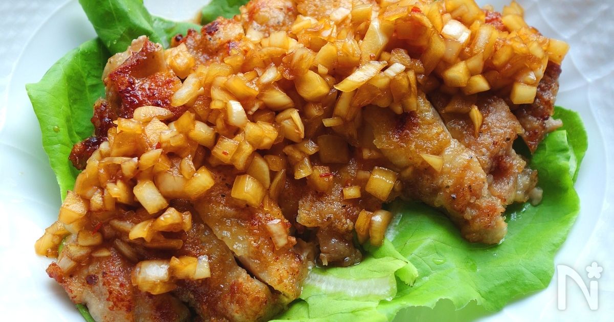 新玉ねぎの絶品油淋鶏 ユーリンチー By Y S レシピサイト Nadia ナディア プロの料理家のおいしいレシピ