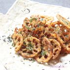 無限❢れんこんから揚げ、香味マジックソルト味