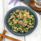 ＊すっぱ旨い＊きゅうりとサバ缶の梅和え《切って混ぜるだけ♪》