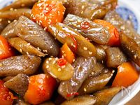 ヘルシー和食のお惣菜😘ぷりぷりゴロっと♪きんぴらごぼう🤭
