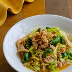 レンジで簡単！豚こまでヘルシー回鍋肉風