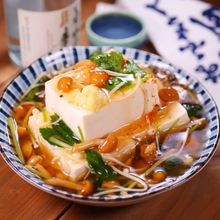夏の冷やしあんかけ🎐とろとろ冷やっこで一杯やりません？🍺