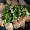 簡単【にら塩チキン】の工程2