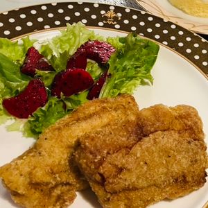 ちぇんの作ってみた!投稿(鶏むね肉で作る♪【スパイス香るフライドチキン】)