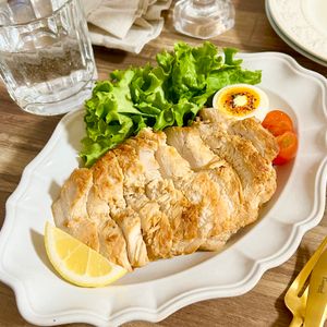 のりのり🐾🎀🤍の作ってみた!投稿(【鶏むね肉の塩麹焼き】旨みたっぷり☆しっとり柔らかチキン♪)