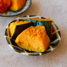 【レンジで簡単！蒸しかぼちゃ】ホクホク&バターが相性抜群◎