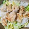 1食140円♡ワンパン♩白菜と鶏胸肉のおろしぽん酢煮の工程2