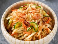 簡単副菜♡『切り干し大根の梅肉和え』甘酢が美味♪