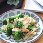 箸が止まらない簡単中華♡ブロッコリーとちくわのごま中華炒め