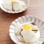 だいこんの塩昆布和え