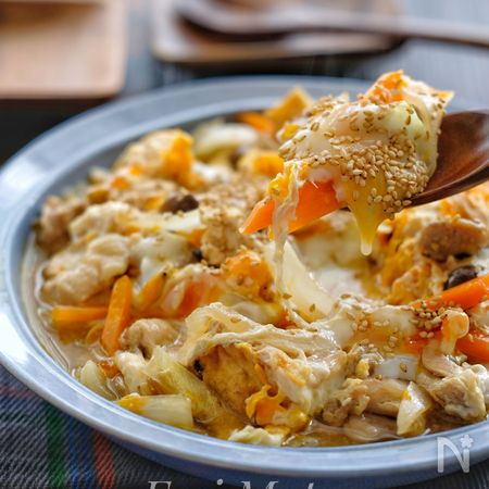 具沢山なスタミナ親子煮 丼にしても By 松山絵美 レシピサイト Nadia ナディア プロの料理家のおいしいレシピ