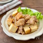 鶏ももと厚揚げの甘酢炒め