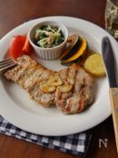 ガーリック＆ハーブマリネのポークソテー