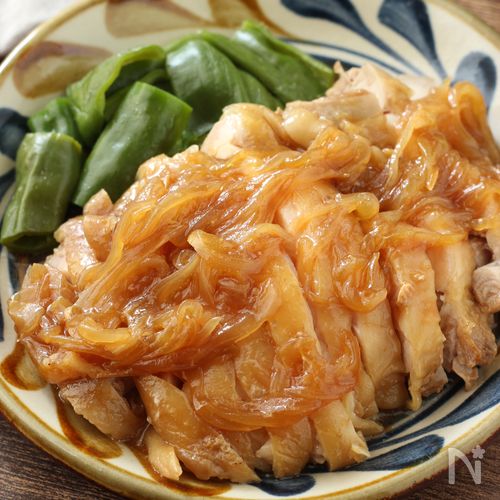 玉ねぎたっぷり【鶏もも肉の無双煮】焼き肉のたれ活用
