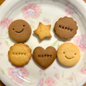 ゆちの作ってみた!投稿(【バター不使用】優しい米粉のクッキー)
