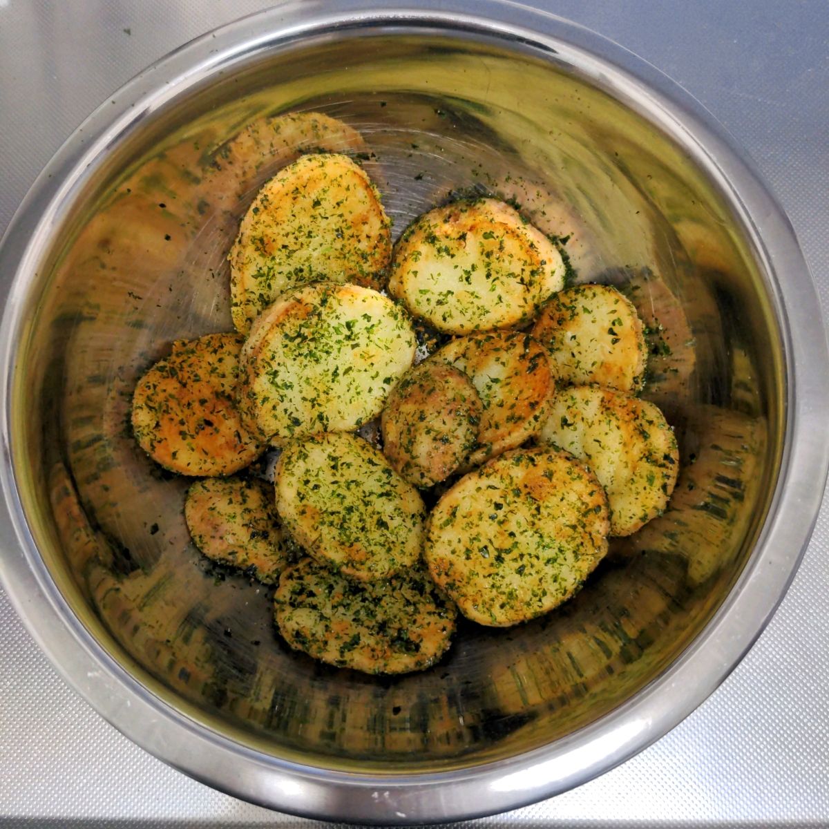 のり塩 お弁当に入ってたらテンション上がる！」青のりの風味豊かな