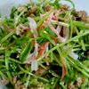 ゆみの作ってみた!投稿(【豆苗とカニカマのツナ和え】レンチンお手軽副菜♬︎)