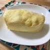1385841の作ってみた!投稿(ダイソーのシリコン保存袋で!分厚すぎる米粉のチーズ蒸しパン)