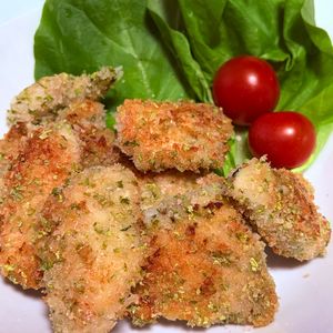 にらたまの作ってみた!投稿(【のり塩チキンカツ】食材1つ！サクッと作れてパクパク美味しい)