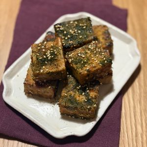 くろすけの作ってみた!投稿(あと一品、悩んだらこれ♪香ばし甘辛【厚揚げの磯辺焼き】)