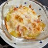 ゆっこの作ってみた!投稿(【じゃがいもの明太チーズ焼き】簡単なのに絶品！止まらない旨さ)
