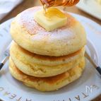 ふわもちっ♡【米粉のスフレパンケーキ】
