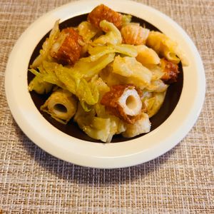 puricoの作ってみた!投稿(レンジで5分！【キャベツとちくわの胡麻和え】栄養満点副菜♩)