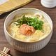 【明太たまごのあんかけうどん】とろ～りピリ辛♪あったかうどん