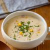 【おかわり必至♪とうもろこしの米粉ポタージュ】子供爆食♪